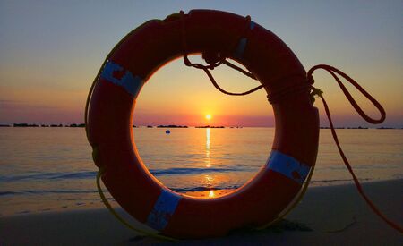 Sunrise over the sea