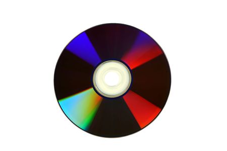 Isolated cd with clipping pathの写真素材