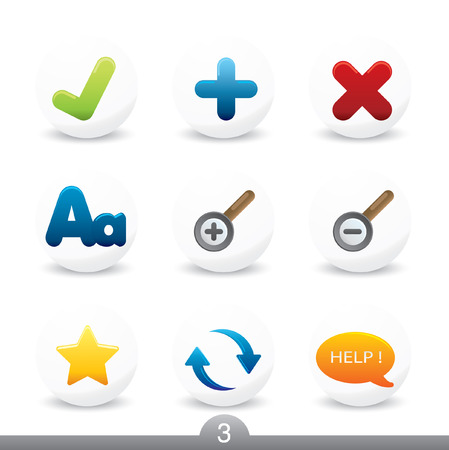 Web icons...series no.3のイラスト素材
