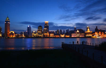 Shanghai at night