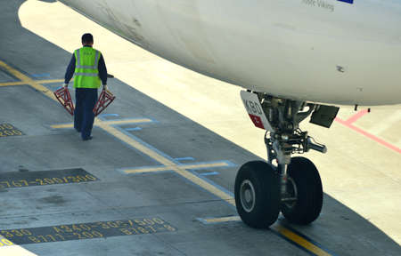 Flight ground servicesのeditorial素材