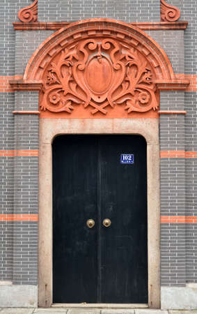 Traditional doorのeditorial素材