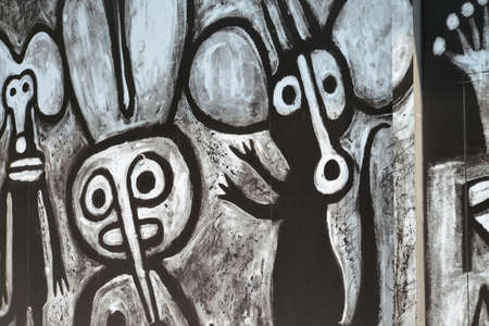 Graffiti of the mouseのeditorial素材