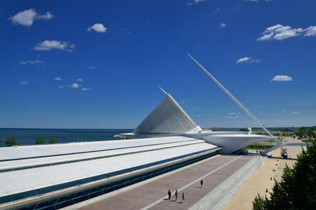 United States Museum of art and the touristsのeditorial素材