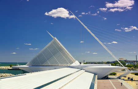 United States Milwaukee Art Museumのeditorial素材