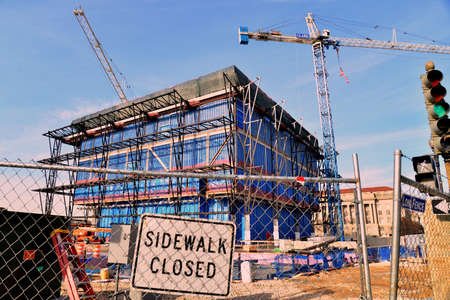 Foreign construction siteのeditorial素材