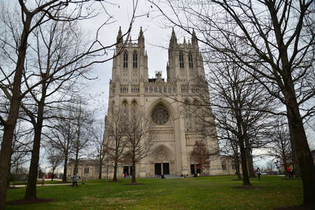 Washington National Cathedralの写真素材