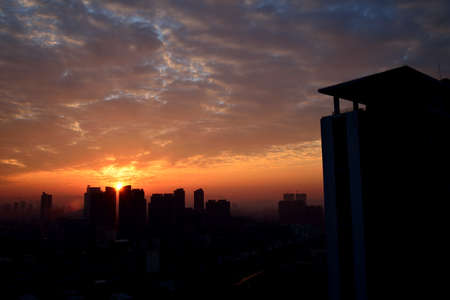 City of Sunriseの写真素材