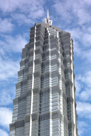 Shanghai landmark buildingのeditorial素材