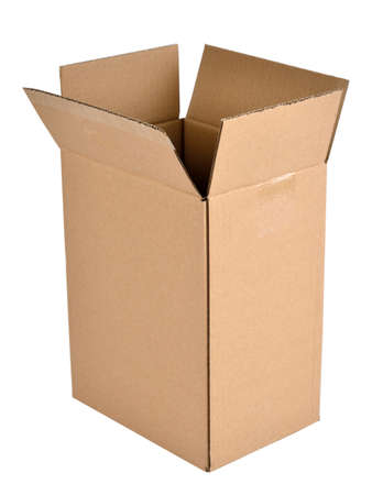 Open packaging carton