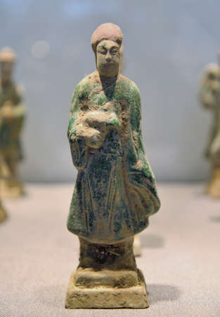 China ancient potteryのeditorial素材