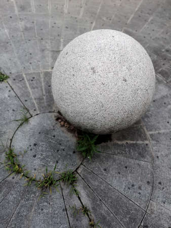 stone ballの写真素材
