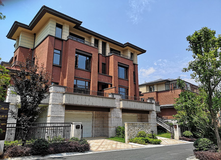 Siamese villa residential buildingのeditorial素材