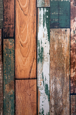Vintage wood texture background. Floor surface. Old wooden background.の写真素材