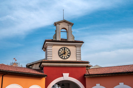 Clock tower of the Church of San Miguel de Tucuman, Argentina