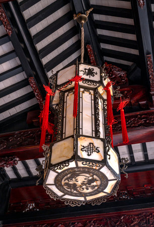 Lantern in a temple in South Korea,Seoul.の写真素材