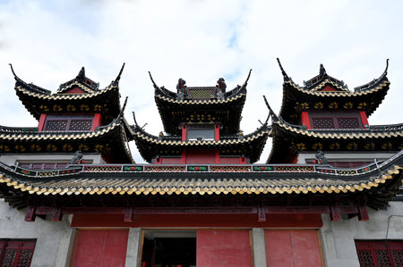 Ancient architecture scenery, Zunhua City, Hebei Province, china.