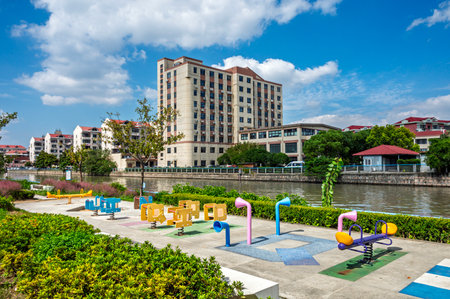 Hangzhou is the capital and largest city of China.の写真素材