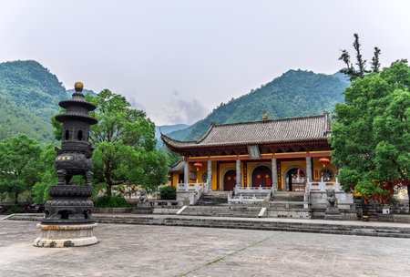 Buddhist temple in Wuxi, China.