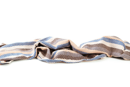 Napkin on white backgroundの写真素材