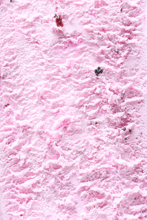 Sweet berry ice cream background, close upの写真素材