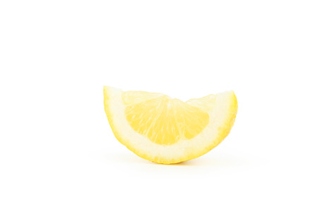 Lemon isolated on whiteの写真素材
