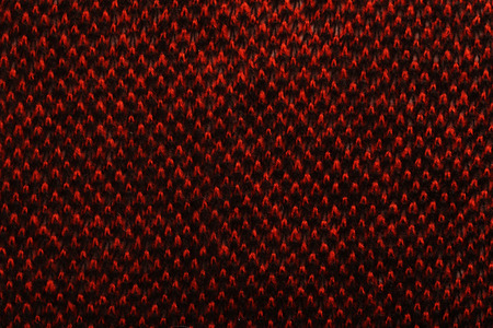 Knitted woolen fabric background, close upの写真素材