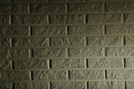 Background of white brick wall, close up