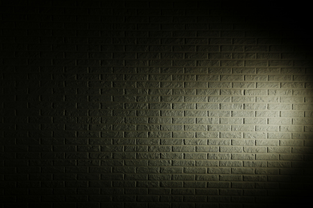 Background of white brick wall, close upの写真素材