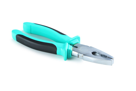 Pliers isolated on a white backgroundの写真素材