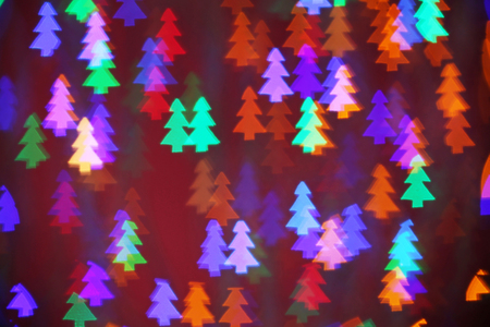 Abstract colourful bokeh backgroundの写真素材