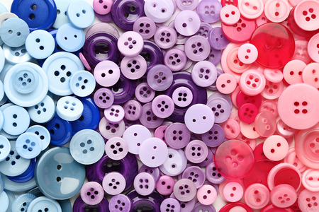 Colorful sewing buttons backgroundの写真素材