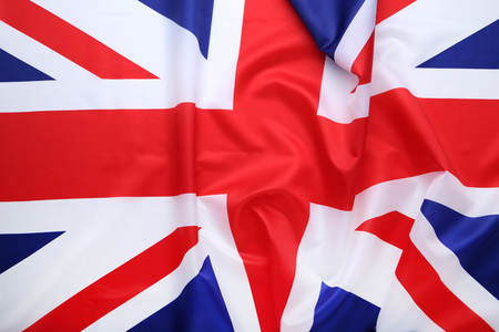 Background of british flagの写真素材
