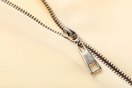Background of fashion clothes with zipper