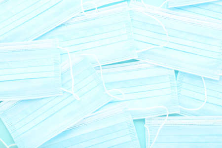 Background of medicine face masksの写真素材