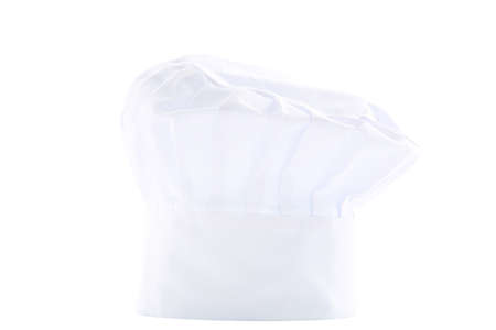 Chef hat isolated on white backgroundの写真素材