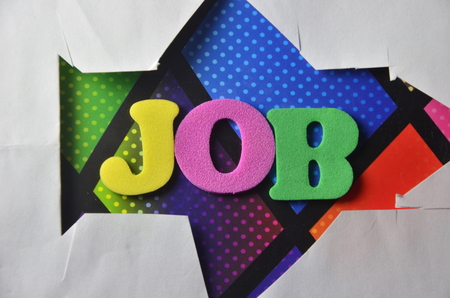 Word jobの写真素材