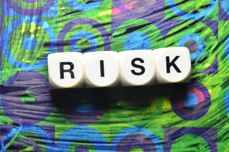 word riskの写真素材