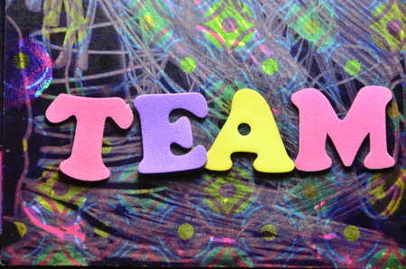 word teamの写真素材