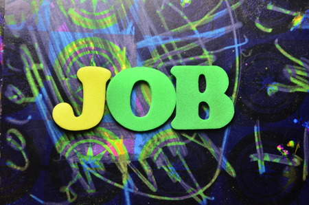Word jobの写真素材