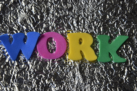 WORD WORKの写真素材