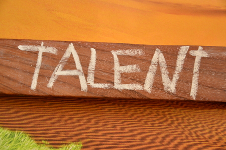 Word talentの写真素材