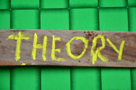 word theoryの写真素材