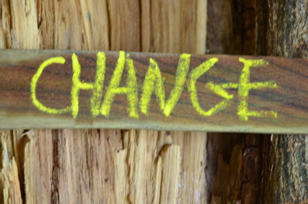 word changeの写真素材