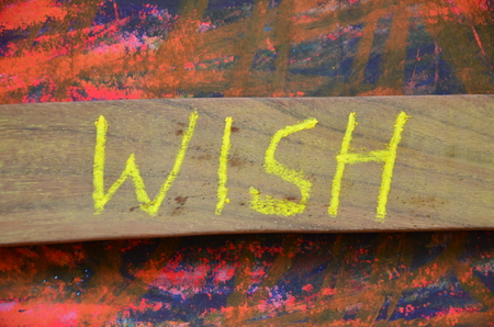 Word wishの写真素材