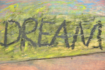 word dreamの写真素材