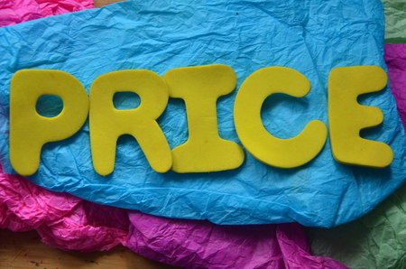 Word priceの写真素材