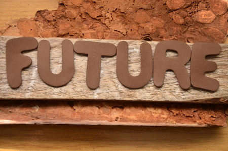 Futures wordの写真素材