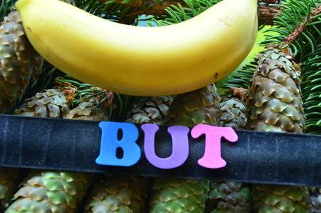 WORD BUTの写真素材