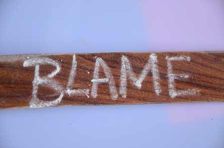 WORD BLAMEの写真素材